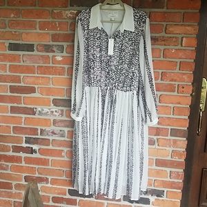 Girl With Curves x Lane Bryant Leopard Print Dress